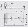 Chiusura a Leva Elastica con Bloccaggio a Chiave in Acciaio Zincato 126 x 46,5 mm comn Gancio - ganci-chiusure - ajile