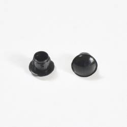 Round Plastic Hole Plug BLACK for 7 mm Diameter Hole - Ajile 2