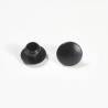 Round Plastic Hole Plug BLACK for 8 mm Diameter Hole - hole plug black - plugs & caps - screw-nut cap - ajile