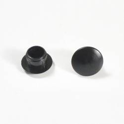 Round Plastic Hole Plug BLACK for 9 mm Diameter Hole - Ajile 2