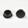 Tappo Copriforo di Plastica Tondo NERO per Buchi di Diametro 15 mm - tappi copriforo - coprivote-copridado - ajile
