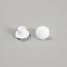 Tappo Copriforo di Plastica Tondo BIANCO per Buchi di Diametro 6 mm - tappi copriforo - coprivote-copridado - ajile