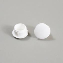 Round Plastic Hole Plug WHITE for 11 mm Diameter Hole - Ajile 2