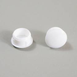 Round Plastic Hole Plug WHITE for 13 mm Diameter Hole - Ajile 2