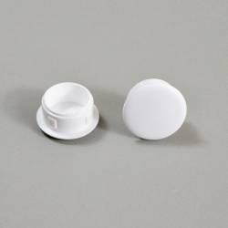 Round Plastic Hole Plug WHITE for 15 mm Diameter Hole - Ajile 2