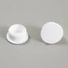 Round Plastic Hole Plug WHITE for 17 mm Diameter Hole - hole plug white - plugs & caps - screw-nut cap - ajile