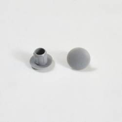 Round Plastic Hole Plug BLACK for 6 mm Diameter Hole
