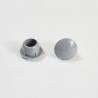 Round Plastic Hole Plug GREY for 10 mm Diameter Hole - hole plug grey - plugs & caps - screw-nut cap - ajile