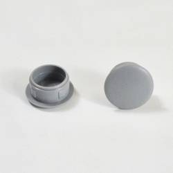 Bouchon Capuchon Obturateur Plastique Rond GRIS pour Trou Alésage Diamètre 15 mm - Ajile 2