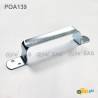 Maniglia Rigida a Ponte in Acciaio Inox Bianco 152 x 19 mm Montaggio con Vite o Rivetto - chiusura - ganci-chiusure - ajile