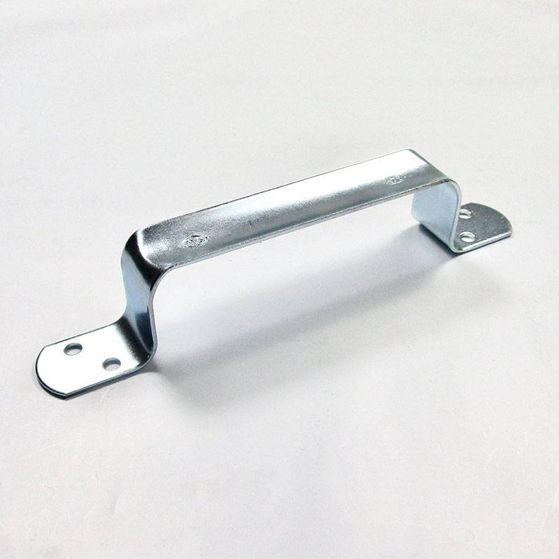 Maniglia Rigida a Ponte in Acciaio Inox Bianco 152 x 19 mm Montaggio con Vite o Rivetto - chiusura - ganci-chiusure - ajile