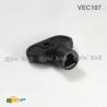 Chiave in Plastica Triangolare 7 e 8 mm NERA per Quadri Elettrici con Serratura a 1/4 di Giro o Doppia Barra - ajile