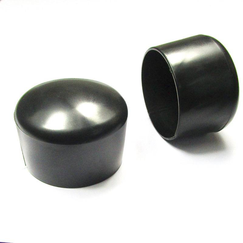 1 inch Grey Plastic Plug caps 5 pcs Round tubing end Cap 25 mm 