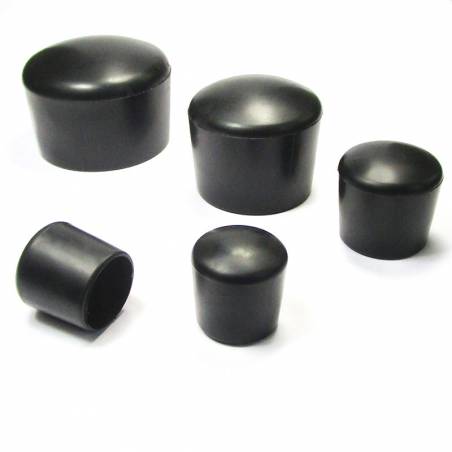 2 Protezioni Per Puntale Contrabbasso In Gomma - Antiscivolo E Antirumore | Nero