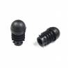 Round Reinforced Semispherical Insert BLACK 18 mm diameter