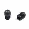 Round Reinforced Semispherical Insert BLACK 20 mm diameter