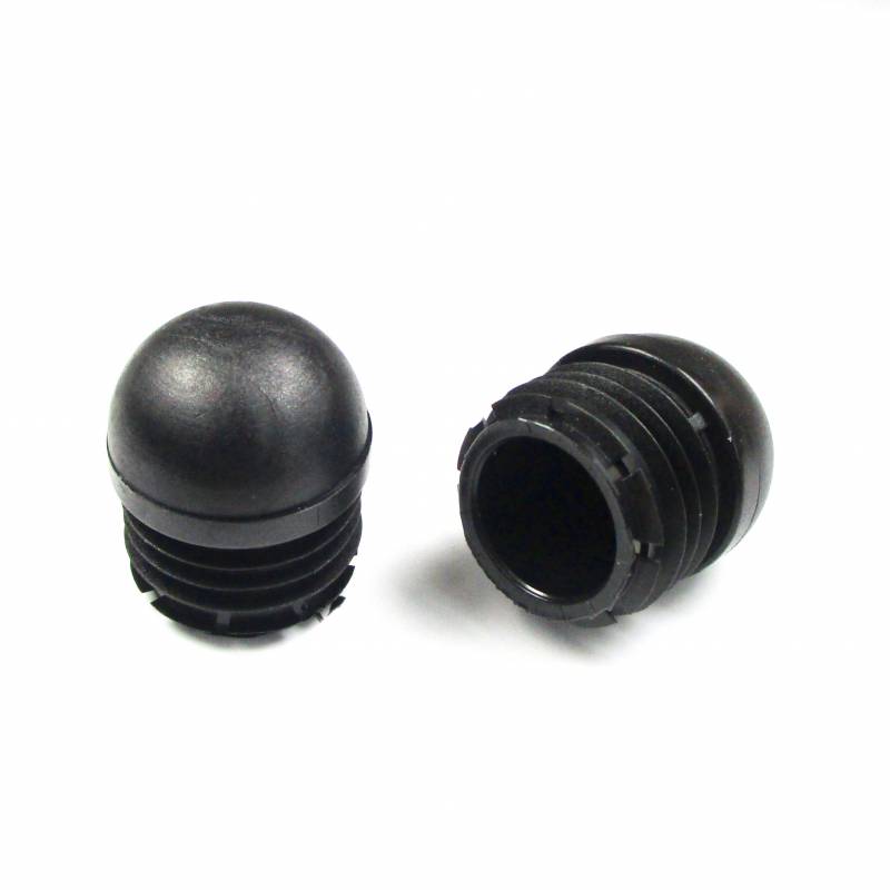 Round Reinforced Semispherical Insert BLACK 30 mm diameter