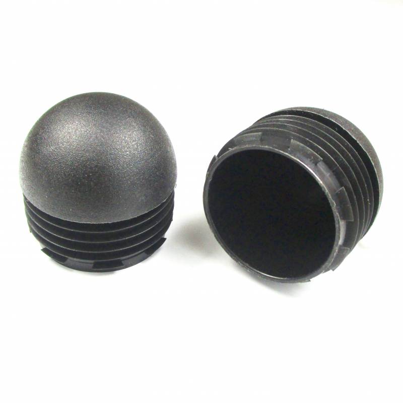 Inserto Rotondo Semisferico di Finitura NERO diametro 50 mm