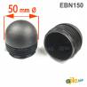 Round Finishing Semispherical Ribbed Insert BLACK diameter 50 mm