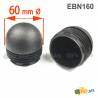 Round Finishing Semispherical Ribbed Insert BLACK diameter 60 mm