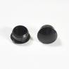 Tappo Copriforo di Plastica Tondo NERO per Buchi di Diametro 14 mm