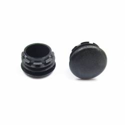 Plastic sealing hole plug BLACK for sealing 15 - 18 mm diameter hole, with a 20 mm diameter head - Ajile 2