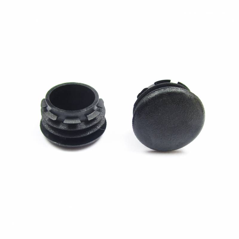 Plastic sealing hole plug BLACK for sealing 15 - 18 mm diameter hole, with a 20 mm diameter head