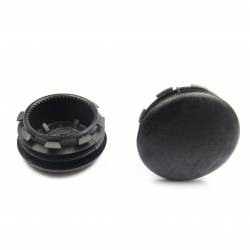 Plastic sealing hole plug BLACK for sealing 23 - 26 mm diameter hole, with a 28 mm diameter head - Ajile 2