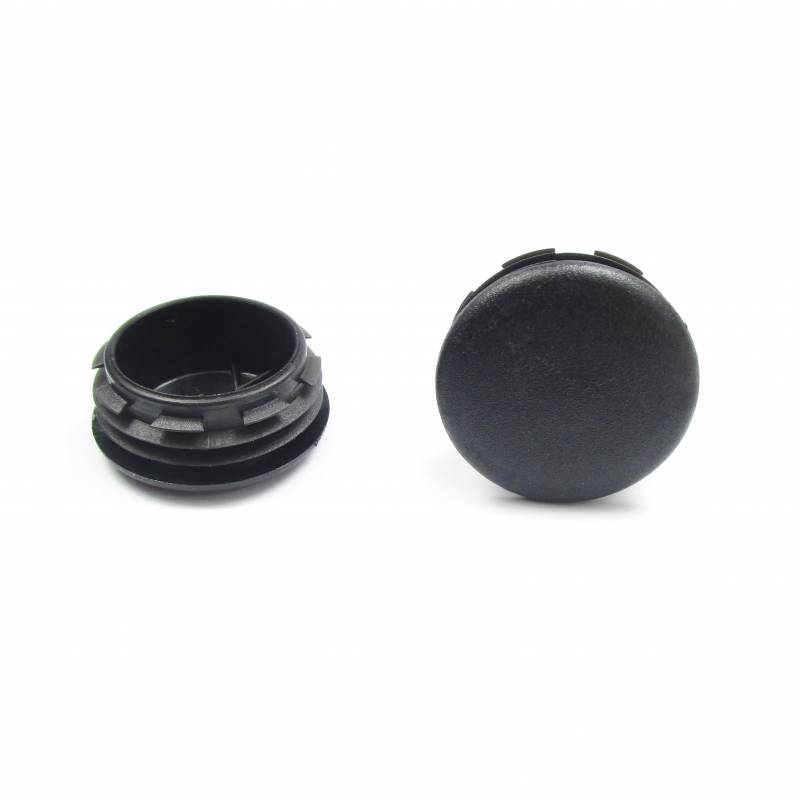 Tappo copriforo di plastica NERO per tappare un foro di diametro 27 - 30 mm con diametro della copertura della testa 32 mm