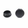 Abdeckkappen aus Kunststoff SCHWARZ zum Stopfen von 27 - 30 mm Durchmessern, mit einem 32 mm Kopfdurchmesser