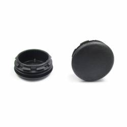 Plastic sealing hole plug BLACK for sealing 30 - 33 mm diameter hole, with a 35 mm diameter head - Ajile 2