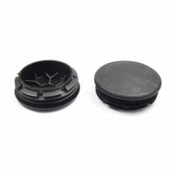 Plastic sealing hole plug BLACK for sealing 35 - 38 mm diameter hole, with a 40 mm diameter head - Ajile 2