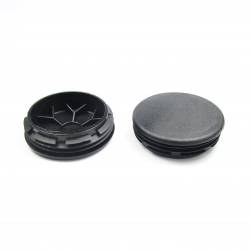 Plastic sealing hole plug BLACK for sealing 45 - 48 mm diameter hole, with a 50 mm diameter head - Ajile 2