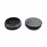 Abdeckkappen aus Kunststoff SCHWARZ zum Stopfen von 45 - 48 mm Durchmessern, mit einem 50 mm Kopfdurchmesser