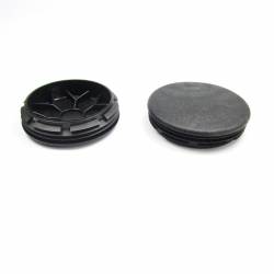 Plastic sealing hole plug BLACK for sealing 54.5 - 58 mm diameter hole, with a 60 mm diameter head - Ajile 2