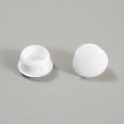 Round Plastic Hole Plug WHITE for 14 mm Diameter Hole - Ajile 2