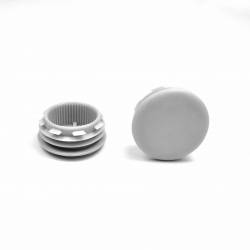 Plastic sealing hole plug GREY for sealing 23 - 26 mm diameter hole, with a 28 mm diameter head - Ajile 2