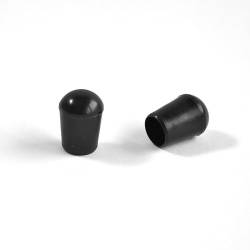 Round ferrule diam. 8 mm BLACK plastic floor protector - Ajile 2