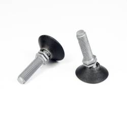 M10 Plastic Adjustable Ball and Socket Foot with 32 mm Base - Ajile 2