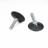 M10 Nivellierfuss aus Kunststoff mit Nylon-Gewinde und 50 mm Fussdurchmesser