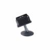 Kit Livellatore per tubo quadrato 50 x 50 mm con Piedino Filettato di Plastica Snodabile M10x33 con base diametro 50 mm