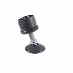 Leveling Kit for 40 mm diam. Round Tube with an M10x33 mm Plastic Ball and Socket Foot diameter 40 mm - Ajile 4