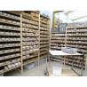 Nivellierset 25x25 mm Quadratrohr mit M10x50 mm Metal Gewindestange und 40 mm Durchm. Bodenplatte