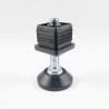 Leveling Kit for 25x25 mm Square Tube with M10x50 mm Galvanised Steel Adjustable Foot diameter 40 mm
