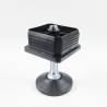 Leveling Kit for 50x50 mm Square Tube with M10x60 mm Galvanised Steel Adjustable Foot diameter 50 mm