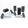 Leveling Kit for 60x30 mm Rectangular Tube with an M10x50 mm Galvanised Steel Adjustable Foot diam. 40 mm