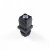 Leveling Kit for 20x20 mm Square Tube with an M8x30 mm Galvanised Steel Knurled Adjustable Foot diam. 20 mm