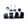 Leveling Kit for 20x20 mm Square Tube with an M8x30 mm Galvanised Steel Knurled Adjustable Foot diam. 20 mm