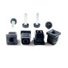 Leveling Kit for 22x22 mm Square Tube with an M8x30 mm Galvanised Steel Knurled Adjustable Foot diam. 25 mm