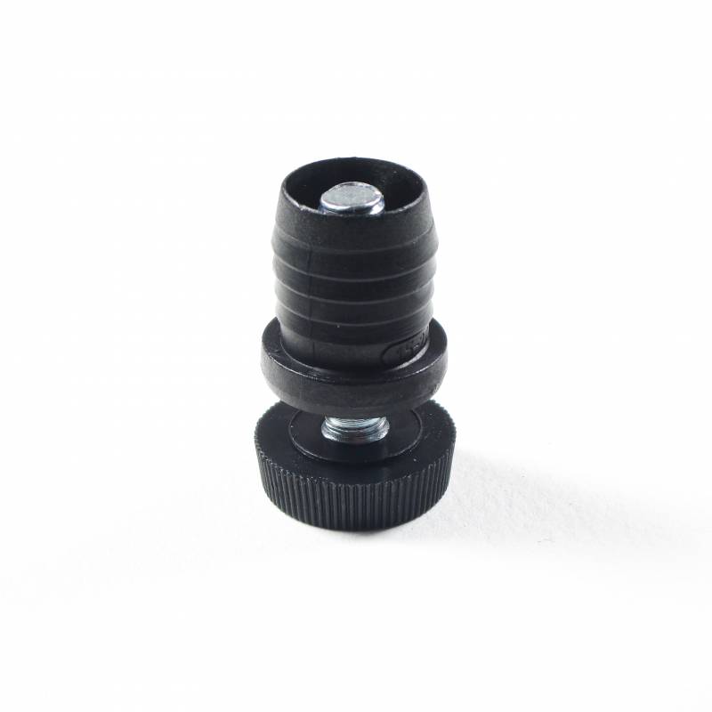 Nivellierset 22 mm Durchm. Rundrohr mit M8x30 mm Metal Gewindestange und 25 mm Durchm. Rändelplatte